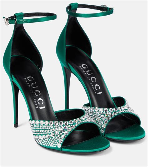 gucci shoes cristaux|Gucci sandals for women.